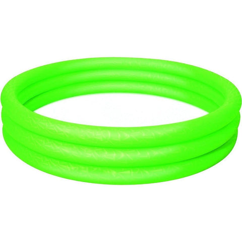 BESTWAY | Inflatable Swimming Pool 6 Feet Kids Play 3-Ring Pool 72x13 Easy to Store Indoor and Outdoor  Above 2 to 12 Years Kids | BES115TOY01784