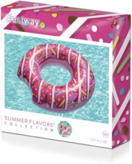 BESTWAY | Donut Swim Ring Assorted 42"/1.07m | BES115TOY00574