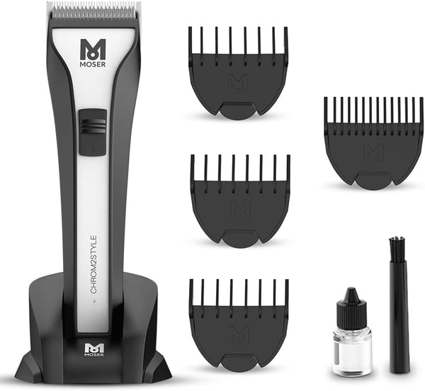 MOSER | Chrome 2 Style Hair Clipper | 1877-0150/0152