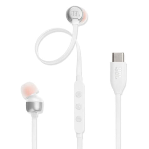 JBL| T310CUSB-C White Wired Hi-Res In-Ear Headphones | 301001000000622