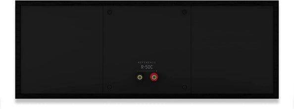 KLIPSCH | Center Channel Speaker Black Textured Wood Grain Vinyl Single | R-50C