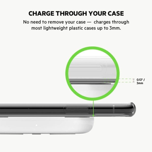 BELKIN | Fast Wireless Charging Pad without USB Cable White 10W | WIA001btWH