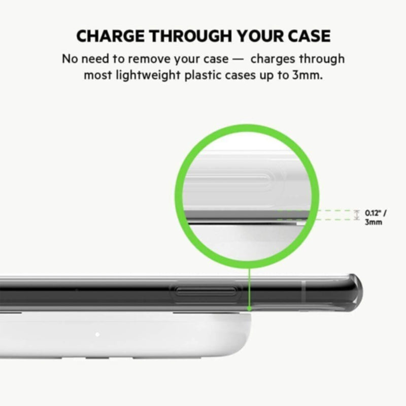 BELKIN | Fast Wireless Charging Pad without USB Cable White 10W | WIA001btWH