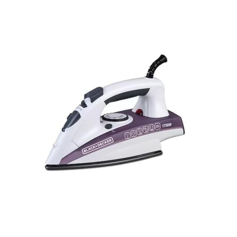 BLACK+DECKER | Steam Iron With Ceramic Coated Soleplate 1750W | X1750-B5