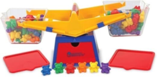 LEARNING RESOURCES UK| Primary Bucket Balance With Baby Bears Counters | LER0779