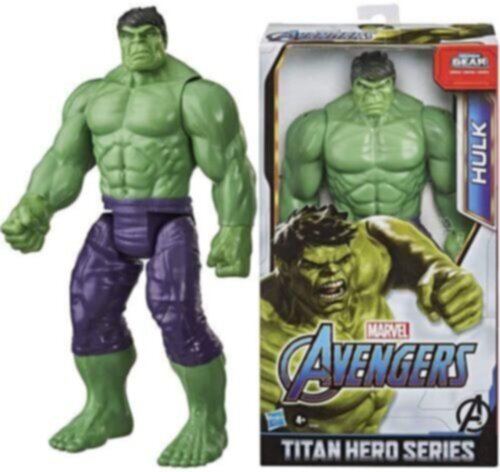 HASBRO | Avengers Titan Hero Series Deluxe Hulk Toy 12"inch | HSO106TOY00717