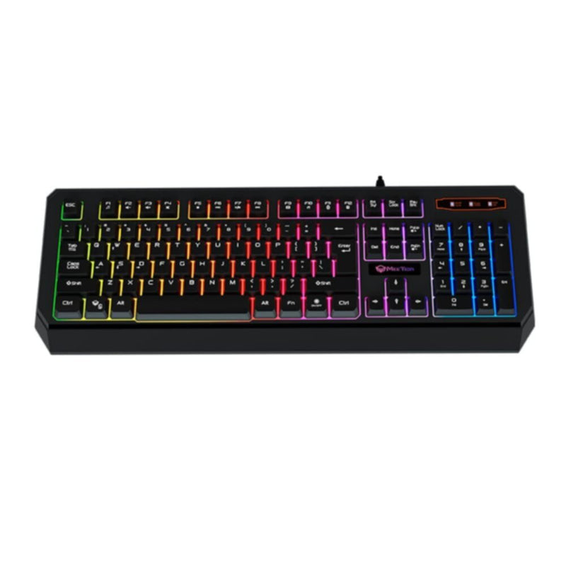 MEETION | Waterproof Rainbow Backlit Gaming Wired Keyboard | MT-K9320