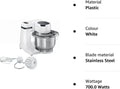 BOSCH | Serie 2 Kitchen machine 700W 3.8Ltrs Bowl | MUMS2EW00G
