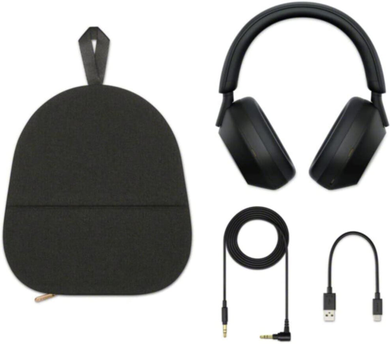 SONY | Wireless Industry Leading Noise Canceling Headphones Black | WH-1000XM5/B