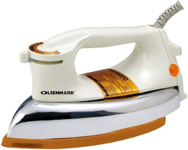 OLSENMARK | Automatic Dry Iron Ironing Box with 60 Microns Nonstick Teflon Soleplate | OMDI1741