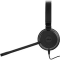 JABRA | Evolve 20 UC Stereo/Mono Wired Headset with Quality Microphone Black