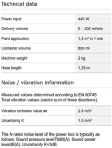 BOSCH | Paint Spray System | PFS 2000 | BO603207370