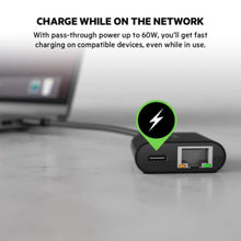 BELKIN | USB-C to Ethernet + Charge Adapter Black | INC001btBK