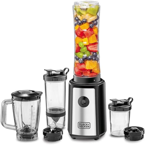 BLACK+DECKER | Sports Blender With Citrus And Grinder 300W | SBX300BCG-B5