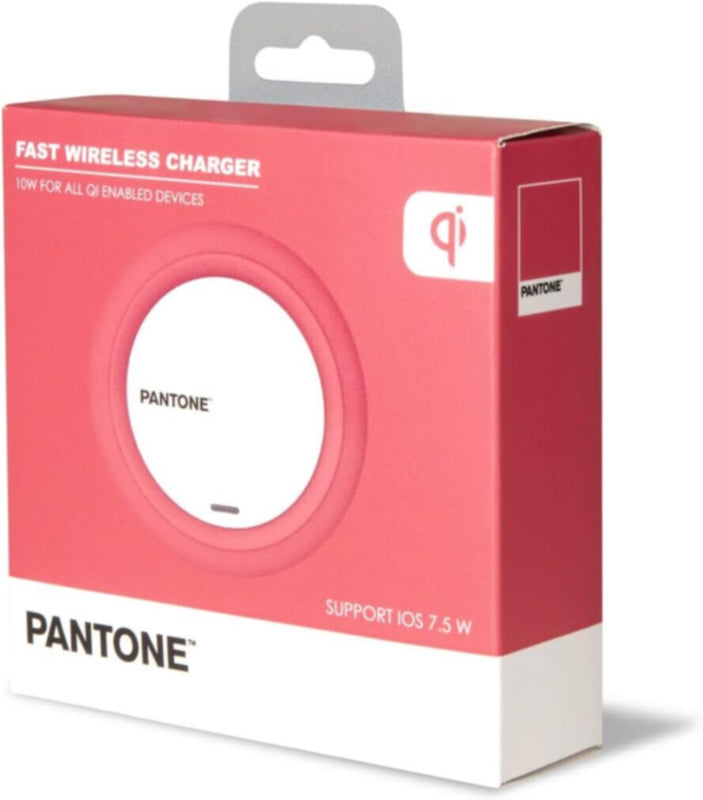 PANTONE | QI Wireless Charger Pink 10W | PT-WC001P