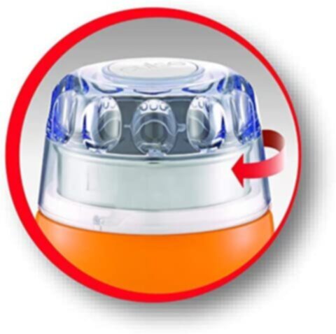 MOULINEX | Coffee Grinder 180W Plastic/Stainless Steel Orange | AR110O27