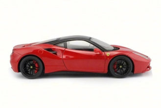 BBURAGO | Ferrari 488 GTB Red 16905R 1/18 Scale Diecast Model Toy Car | 47516905