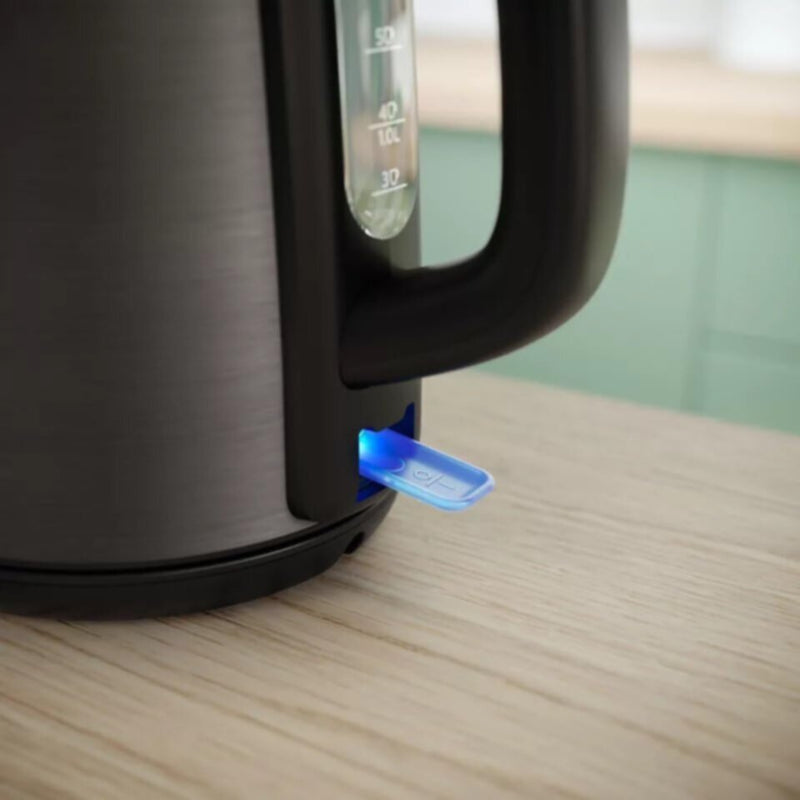 PHILIPS | 5000 Series Electric Metal Kettle 1.7Ltr 2200W Black & Copper | HD9352/31