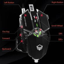 MEETION | RGB Programmable Mechanical Gaming Mouse Black | MT-M990S