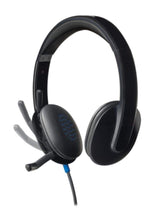 LOGITECH | USB Computer wired Headset Black | H540