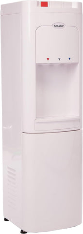 SHARP | Water Dispenser With 3 Tap Top Loading | SWD-E3TL-WH3