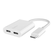 BELKIN | Type C Audio And Charge Rockstar With USB C Audio Adapter White | TE0216394