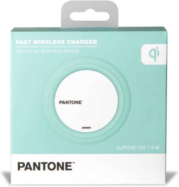 PANTONE | QI Wireless Charger Cyan 10W | PT-WC001L