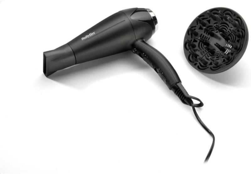BABYLISS | Turbo Smooth Hair Dryer Corded 2200W Black | D572DSDE
