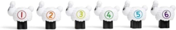 LEARNING RESOURCES UK| Mathlink Cubes Numberblocks Sheep Farm Activity Set | HM96093-UK