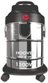 HOOVER | Drum Vacuum Cleaner Wet & Dry 1500W Silver | HWD1-ME