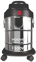 HOOVER | Drum Vacuum Cleaner Wet & Dry 1500W Silver | HWD1-ME