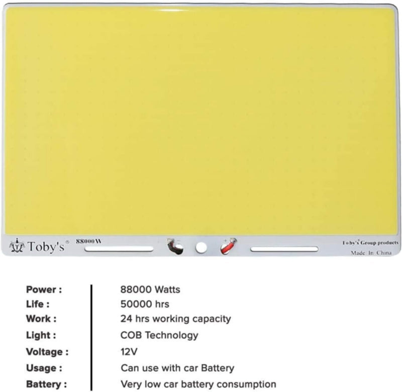 TOBY'S | 12V 8,0000 W (8K) Camping Picnic Light