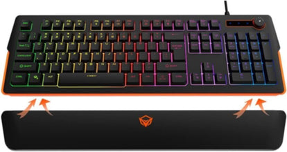 MEETION | RGB Magnetic Wrist Rest Keyboard for Gaming | MT-K9520