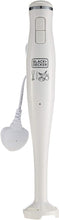 BLACK + DECKER | 2 Speed Stick Hand Blender with Calibrated Beaker White 300W | SB2500-B5