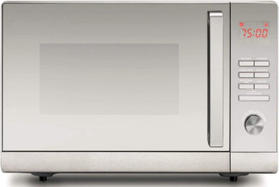 BLACK + DECKER | Countertop Microwave Oven With Grill 30Ltr 900W Silver | MZ30PGSS-B5