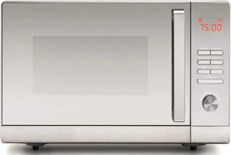 BLACK + DECKER | Countertop Microwave Oven With Grill 30Ltr 900W Silver | MZ30PGSS-B5