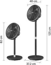 PHILIPS |  3000 Series Pedestal Fan Black | CX3550/01