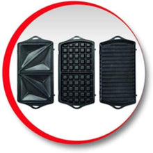 MOULINEX | Breaktime Sandwich Maker 3 in 1 700W Non-Stick Red Plastic | SW612543