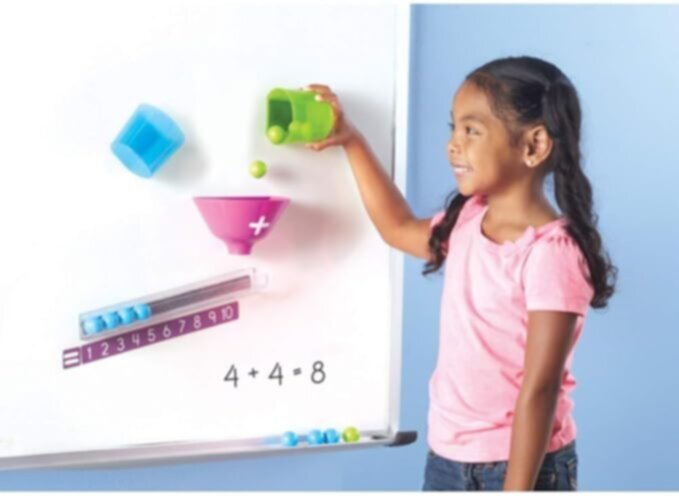 LEARNING RESOURCES UK| Magnetic Addition Machine (4+ Years) | LER6368