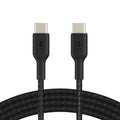 BELKIN | Premium Braided 2.0 C-C Cable 1M, Black | CAB004bt1MBK