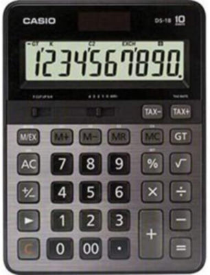 CASIO | Heavy Duty Desk Calculator 10 Digits | DS-1B-W-DH
