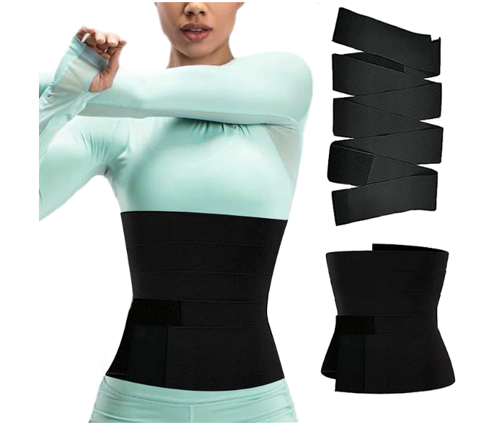 Waist Support Tape Shapewear for Women - Black | JPK9299