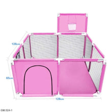 Safe Kids Square Playpen Red | 524 1 r