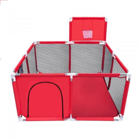 Safe Kids Square Playpen Red | 524 1 r
