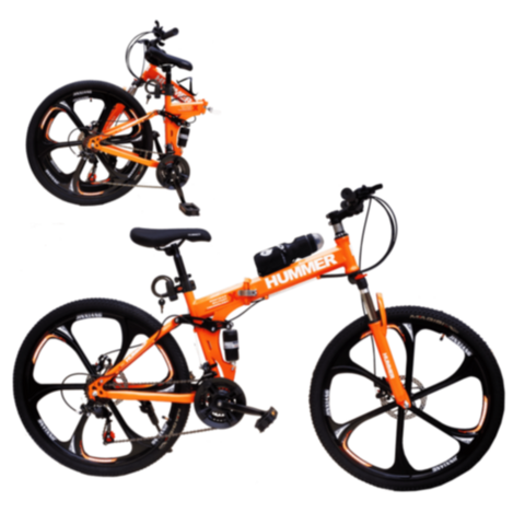 Aluminum Hummer 24'' Bicycle Orange | 52 o