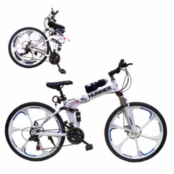 Aluminum Hummer 24'' Bicycle White | 52 w