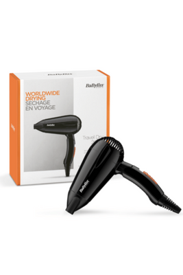 BABYLISS | Travel Hair Dryer Corded 2000W Black | 5344SDE