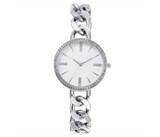Ladies Elegant Fashion Quartz Wristwatch - Silver | JPN3927