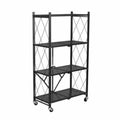 Movable Steel 4-Tier Rack with Large Capacity 72x35x126cm | 539 11 bl