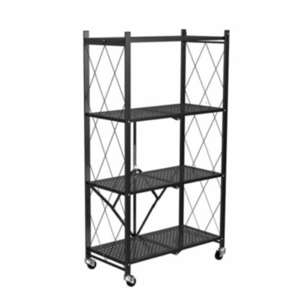 Movable Steel 4-Tier Rack with Large Capacity 72x35x126cm | 539 11 bl